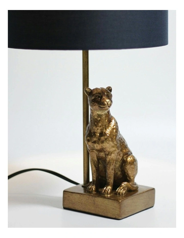 Cheetah Sitting Table Lamp -Copper image 4