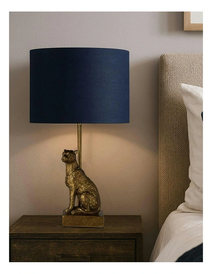 Cheetah Sitting Table Lamp -Copper image 7