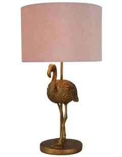 Flamingo Standing Table Lamp -Gold