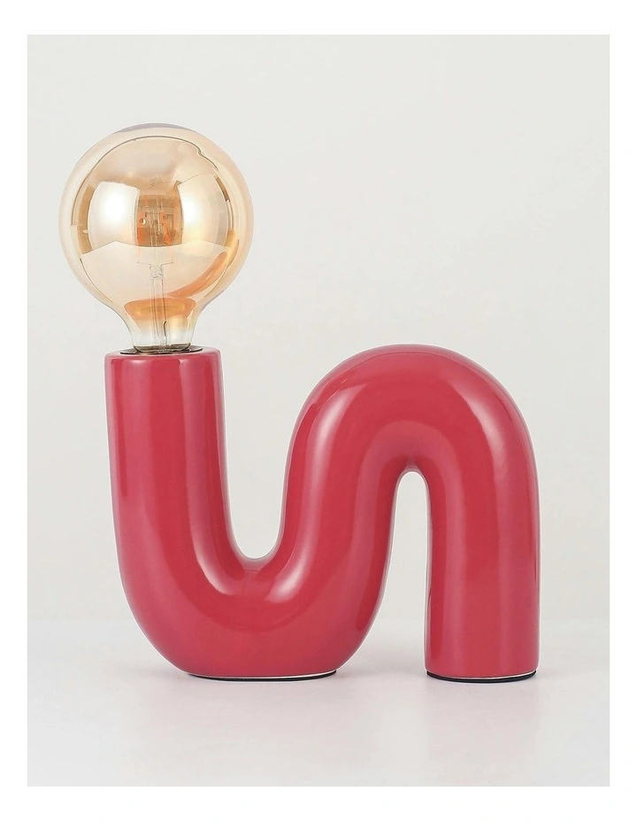 Millie Table Lamp Coral image 4
