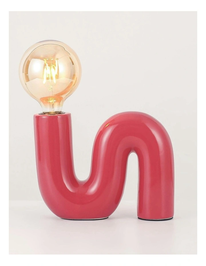 Millie Table Lamp Coral image 5