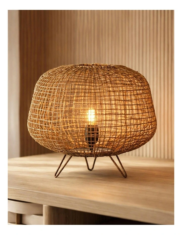 Nerina Rattan Table Lamp image 5