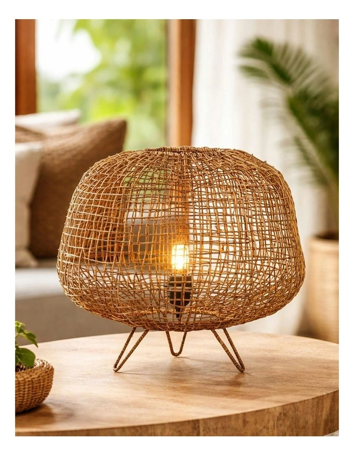 Nerina Rattan Table Lamp image 6