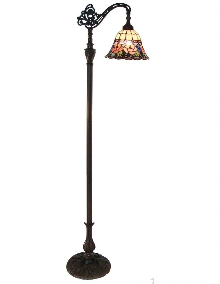 Chandell Edwardian Tiffany Floor Lamp image 1