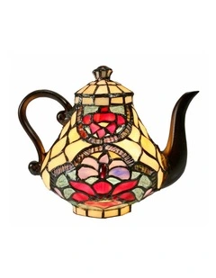 Alicia Teapot Tiffany Table Lamp