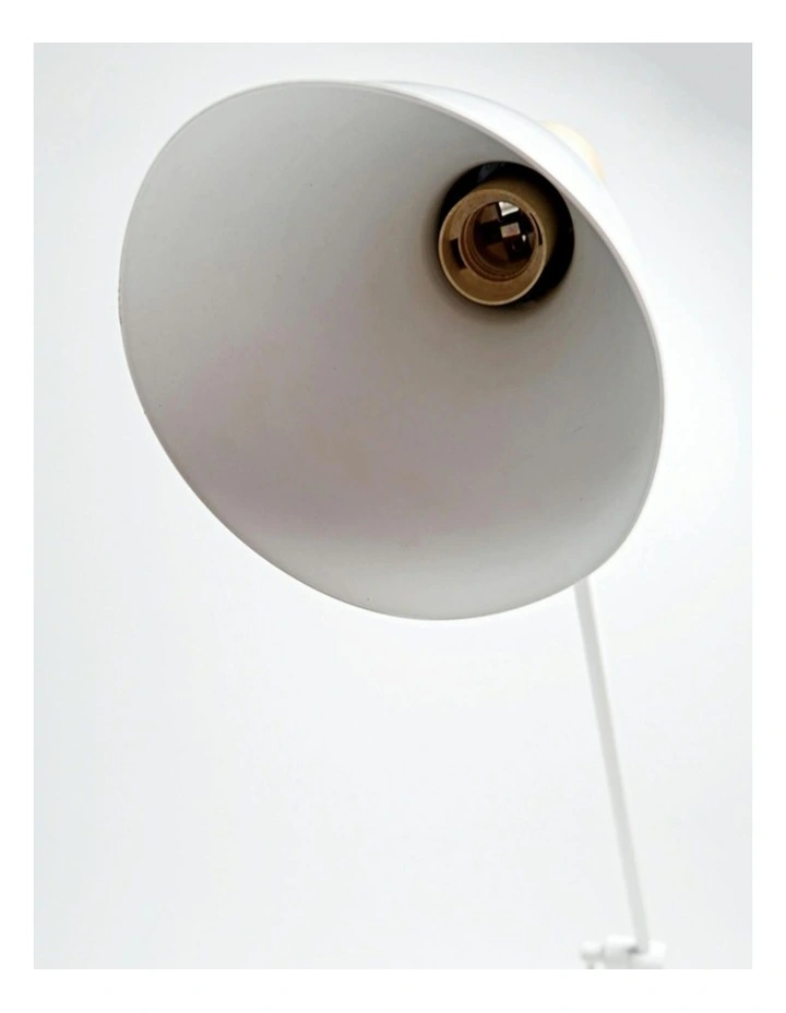 Scandinavian Style Adjustable Floor Lamp White image 4