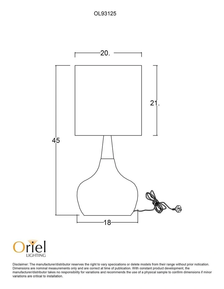 Pod Touch Table Lamp Black image 3