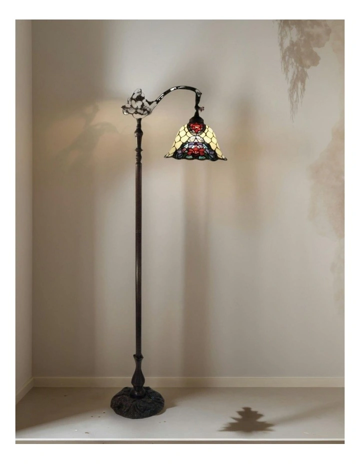 Alicia Edwardian Tiffany Floor Lamp image 2