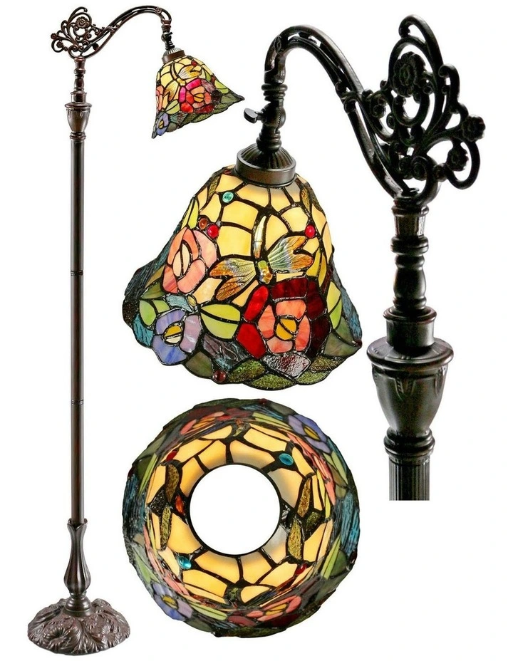 Rosita Edwardian Tiffany Floor Lamp image 4