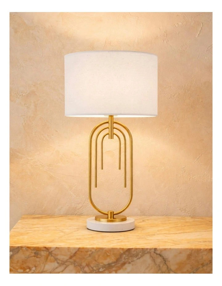 Fleur Table Lamp-White image 2