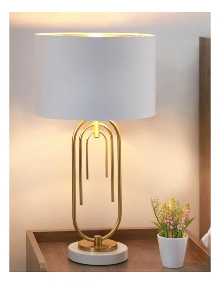 Fleur Table Lamp-White image 5