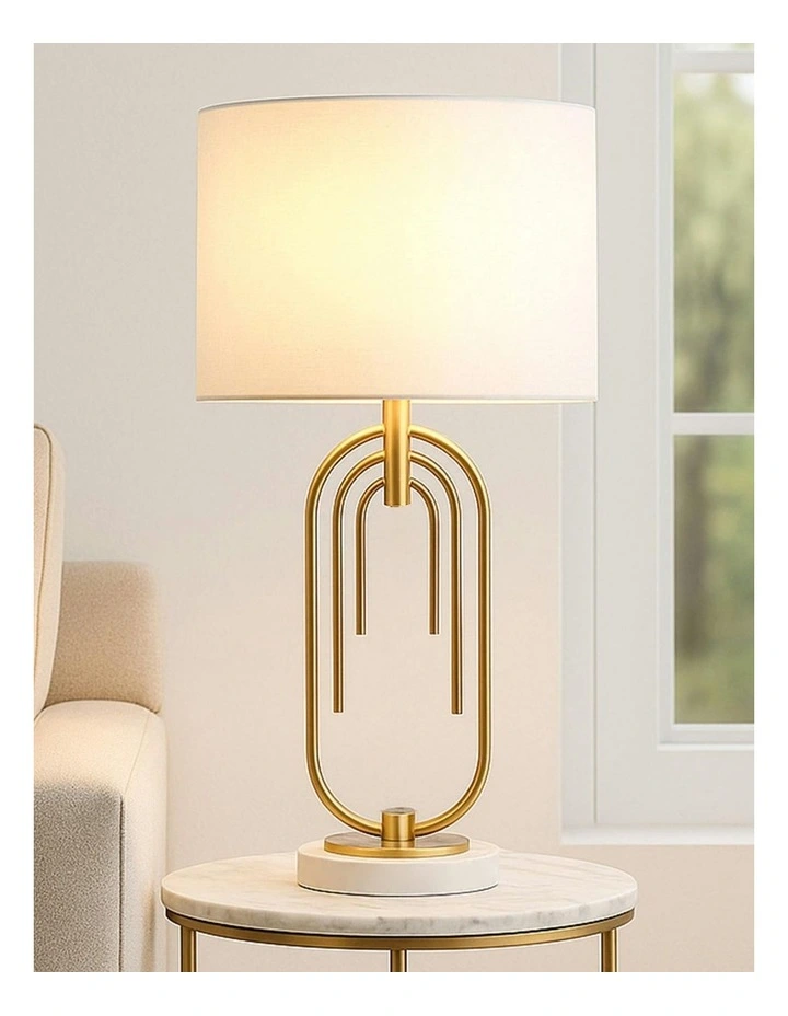 Fleur Table Lamp-White image 6