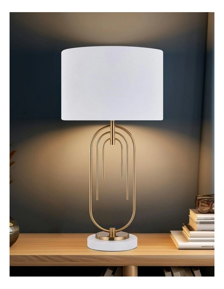 Fleur Table Lamp-White image 7
