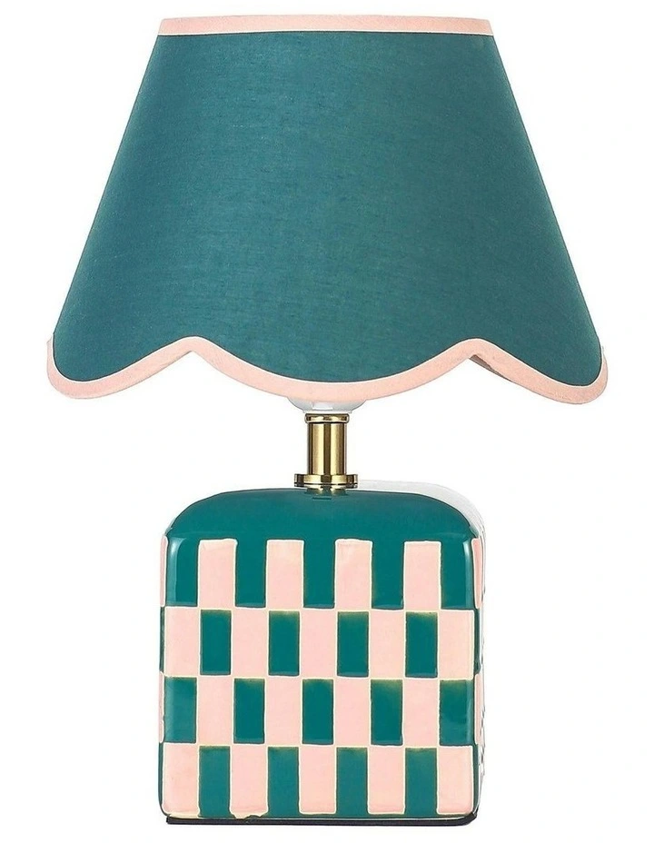 Valentina Ceramic Table Lamp Green image 2