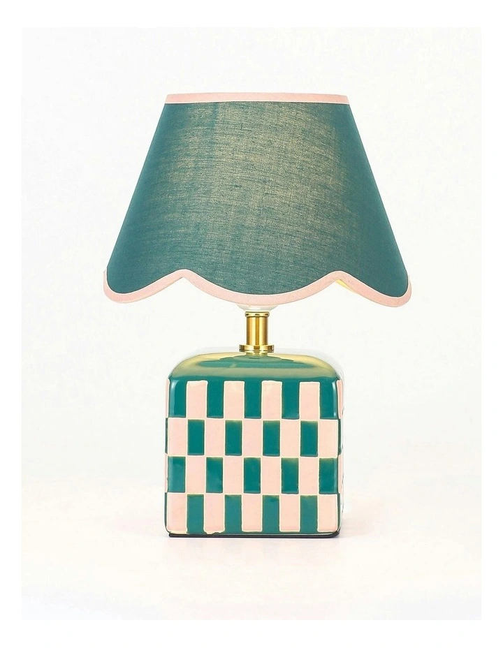 Valentina Ceramic Table Lamp Green image 5