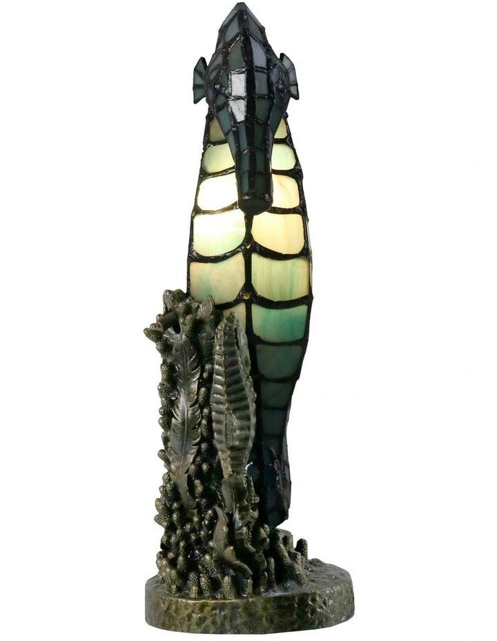 Seahorse Tiffany Table Lamp image 2