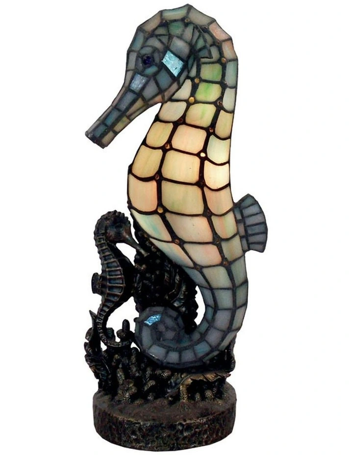 Seahorse Tiffany Table Lamp image 4