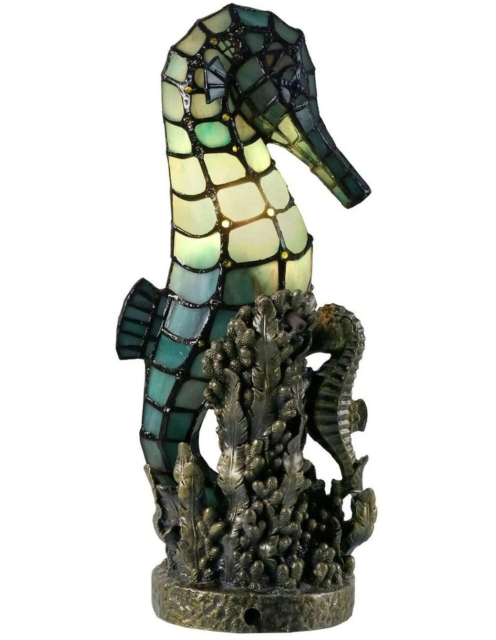 Seahorse Tiffany Table Lamp image 5