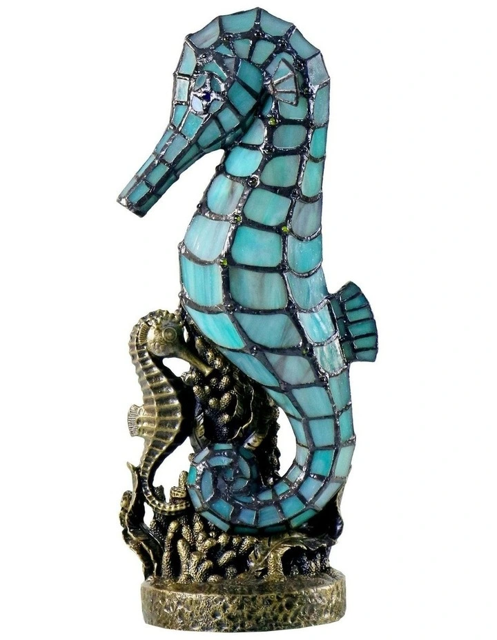 Seahorse Tiffany Table Lamp image 6