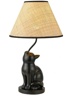 Upward-Looking Cat LED Table Lamp