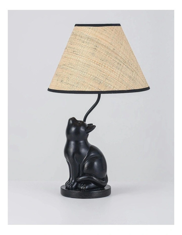 Upward-Looking Cat LED Table Lamp image 3