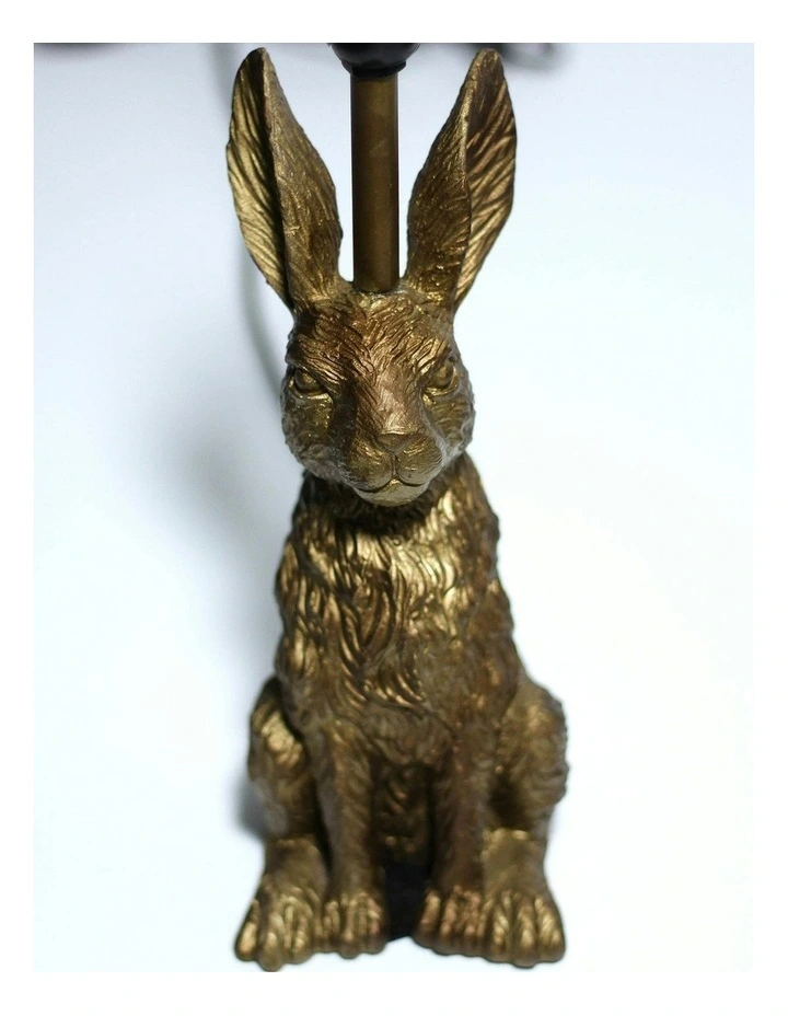 Rabbit Sitting Table Lamp -Gold image 6