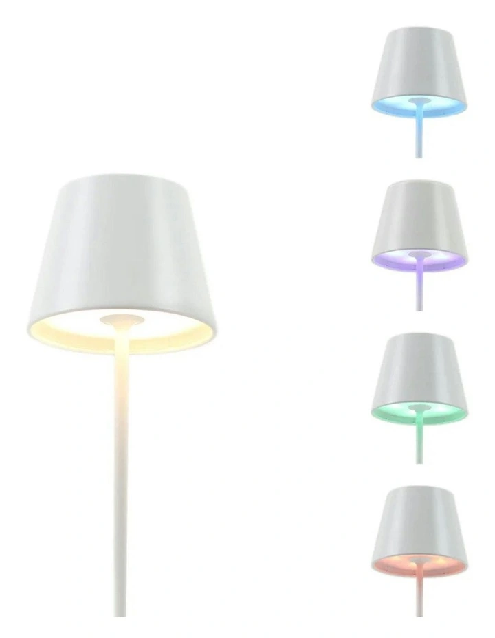 Enoki Portable RGB Table Lamp - White image 4