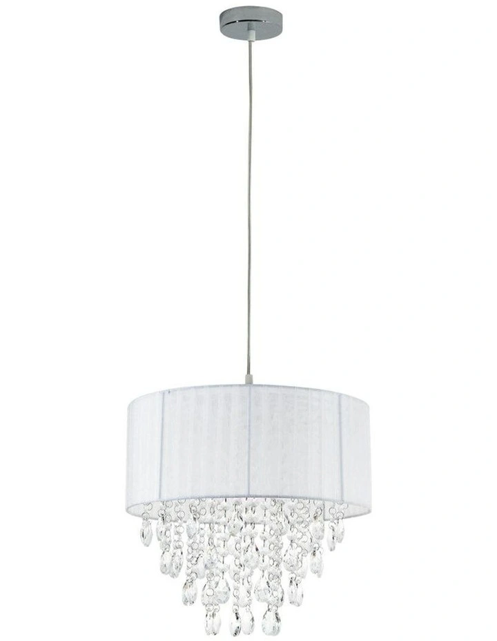 Delia Chandelier White image 2