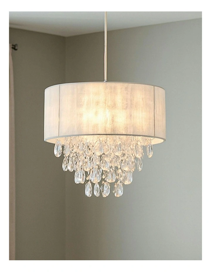 Delia Chandelier White image 4