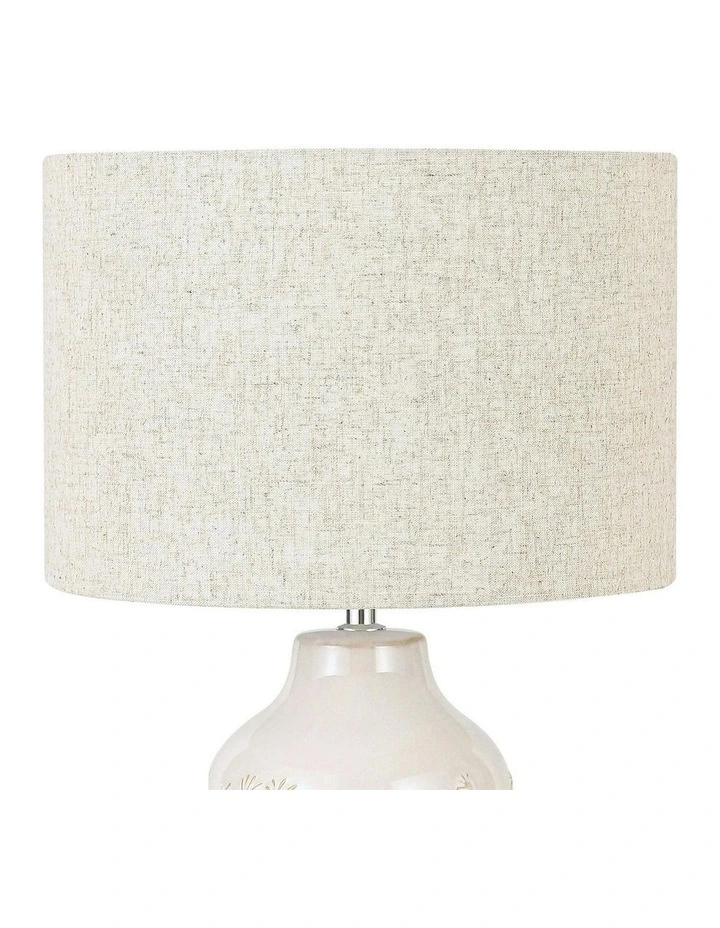 Nari Dandelion Ceramic Table Lamp image 3