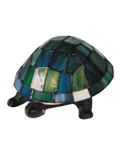 Turtle Tiffany Table Lamp Green