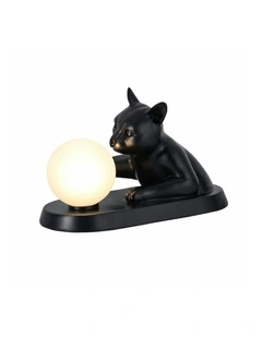 Cat Touching Ball LED Table Lamp