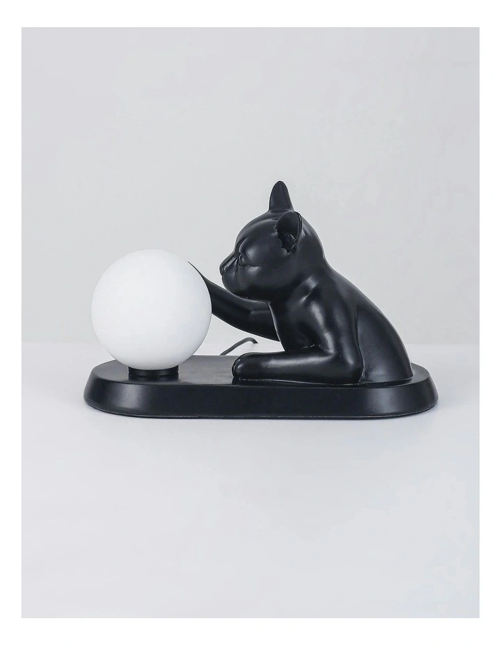 Cat Touching Ball LED Table Lamp image 4