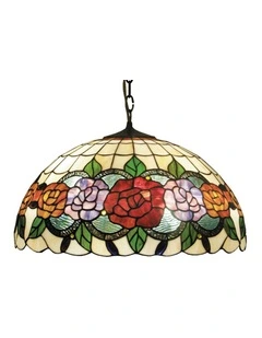 Red Rose Hanging Lamp
