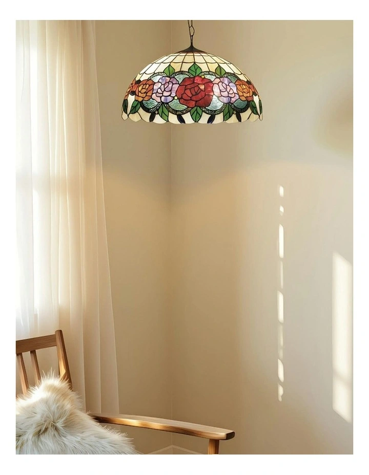 Red Rose Hanging Lamp image 3