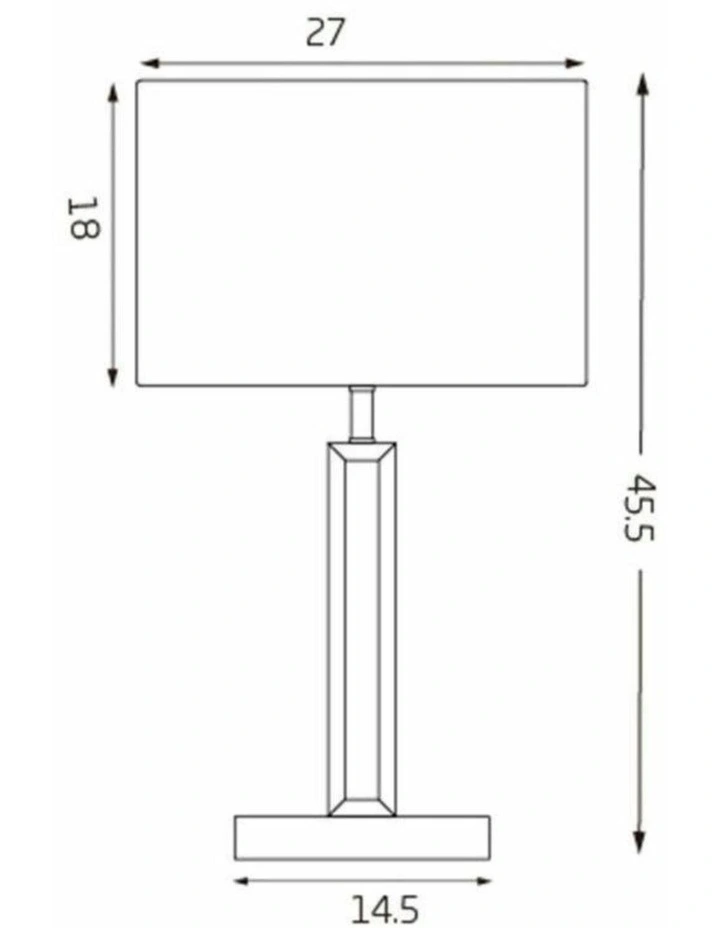 Margleus Table Lamp with Marble Base image 5
