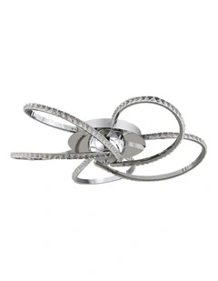 Irie Dimmable 5 Lights LED Ceiling Light -Chrome