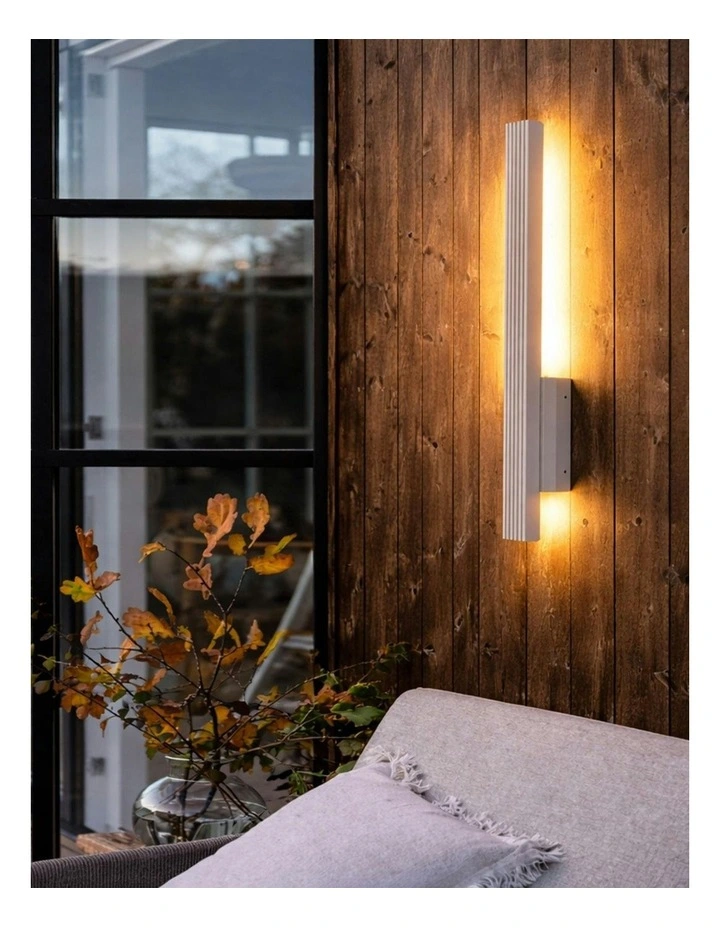 Brynn LED Outdoor Wall Light White image 5
