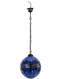 Blue Dragonfly Tiffany Pendant