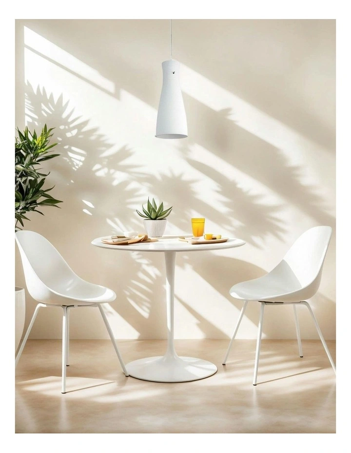 Cleo Painted Glass Single Pendant Light image 3