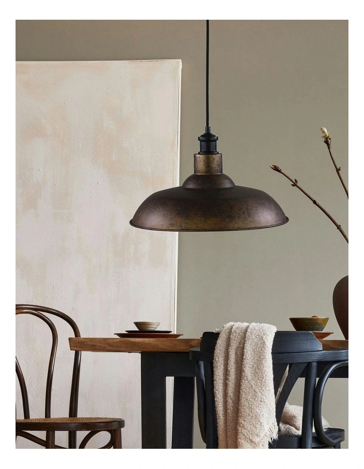 Slater Industrial Vintage Shade Rust-finish image 2