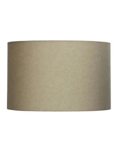 40cm Lamp Drum Shade - Canvas Burlap