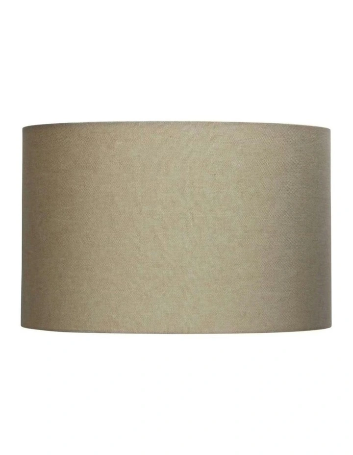 40cm Lamp Drum Shade - Canvas Burlap image 1