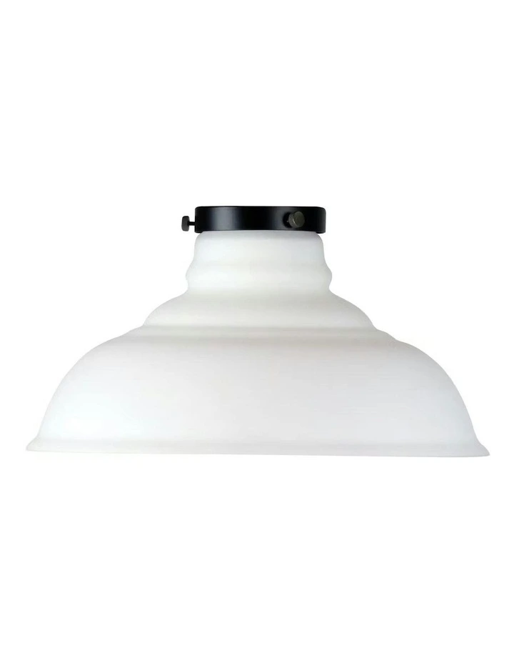 Toledo Classic 35cm Glass Shade and Gallery Opal Matt image 1