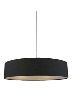 Mara Drum Pendant Light Black