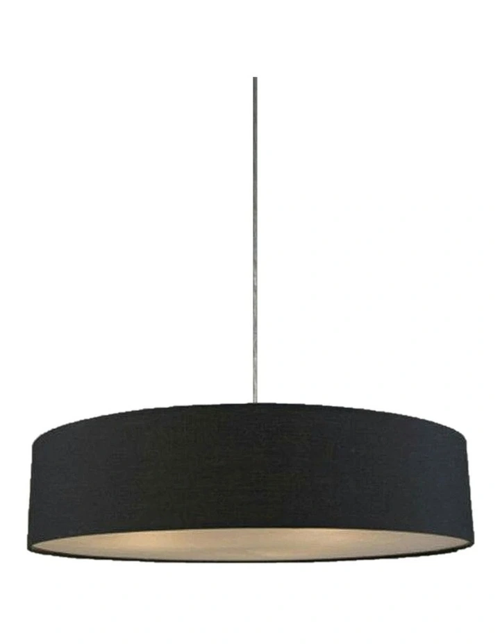 Mara Drum Pendant Light Black image 1