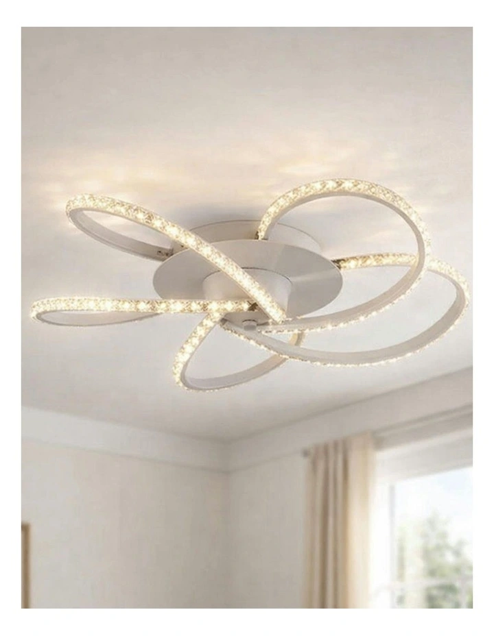 Irie Dimmable 5Lights LED Ceiling light -White image 2