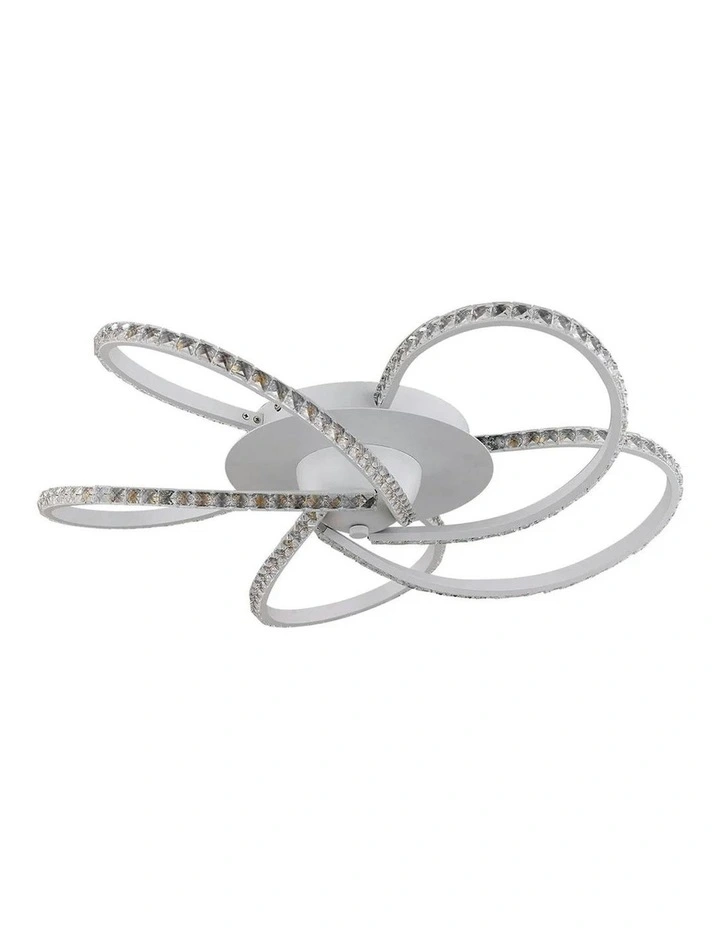 Irie Dimmable 5Lights LED Ceiling light -White image 3