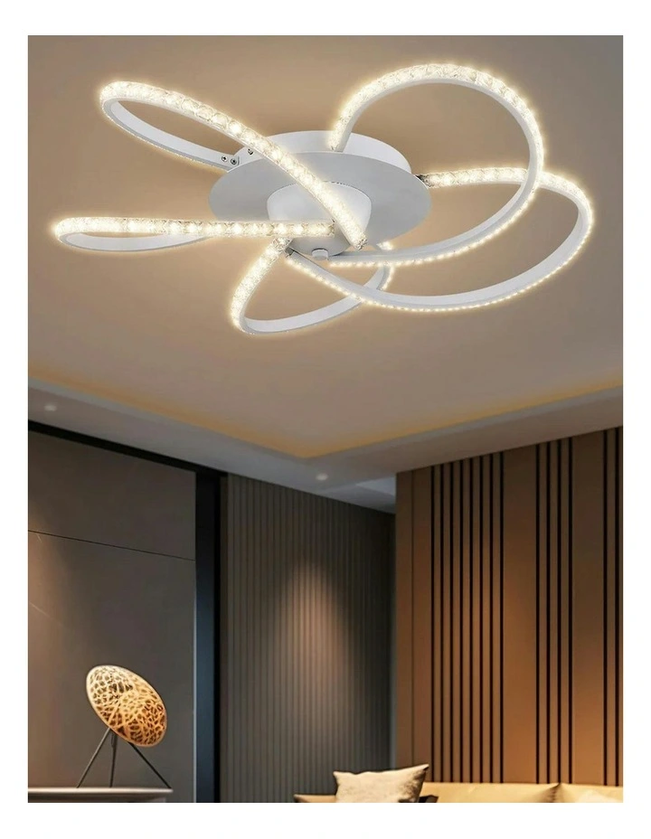 Irie Dimmable 5Lights LED Ceiling light -White image 4