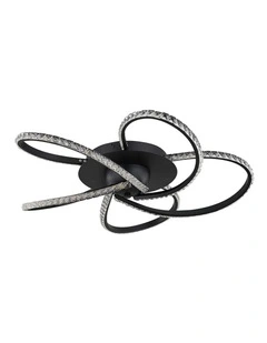 Irie Dimmable 5Lights LED Ceiling light -Black